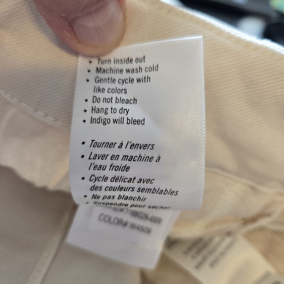 Paige Womens Mayslie Joggers Sz 23x25.5 Quartz Sand Beige Double Button Pleated - Picture 11 of 13